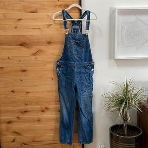 Gap denim overalls size medium